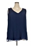 Lane Bryant 100% Polyester Blue Cocktail Dress Size 24 - photo 1