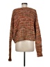 FRAME Tweed Brown Pullover Sweater Size M - photo 2