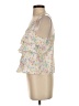 I Love H81 100% Polyester Ivory Sleeveless Blouse Size S - photo 5
