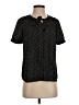Daniel Rainn 100% Polyester Polka Dots Black Short Sleeve Blouse Size XS (petite) - photo 1