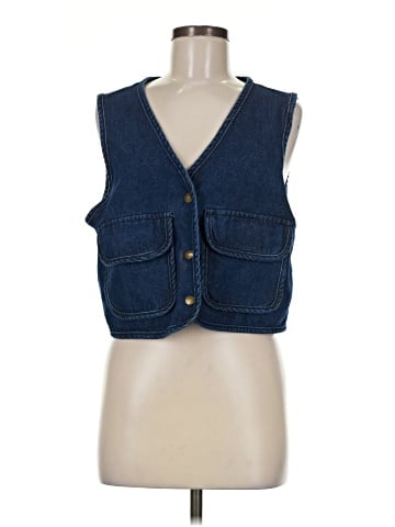 DAZY Denim Vest (view 1)
