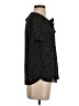 Daniel Rainn 100% Polyester Polka Dots Black Short Sleeve Blouse Size XS (petite) - photo 4