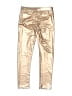 Crewcuts Metallic Gold Track Pants Size 7 - photo 2