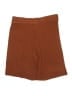 Roolee Solid Brown Shorts Size XL - photo 2