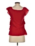 Cato 100% Cotton Red Sleeveless Blouse Size S - photo 2