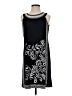Studio One Graphic Black Cocktail Dress Size S (petite) - photo 1