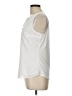 Market and Spruce 100% Polyester White Sleeveless Blouse Size L - photo 5