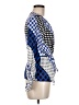 Max&Co. Blue 3/4 Sleeve Blouse Size 6 - photo 4