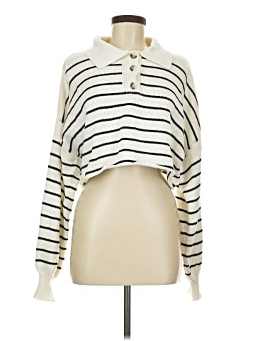 Double Zero Pullover Sweater (view 1)
