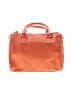 FURLA 100% Leather Solid Orange Leather Satchel One size - photo 3