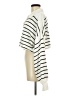 Double Zero Stripes Ivory Pullover Sweater Size M - photo 5