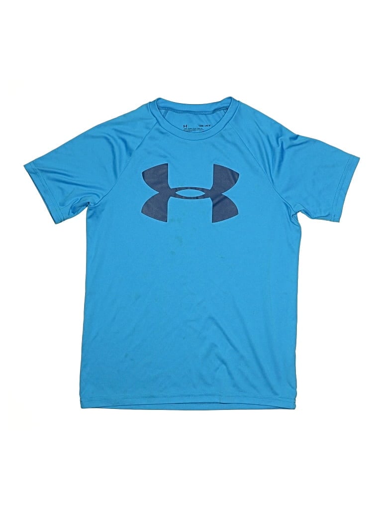 Pre-owned Under Armour Kids' Active T-shirt In Blue