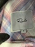 Rails Plaid Silver Long Sleeve Button-Down Shirt Size M - photo 7