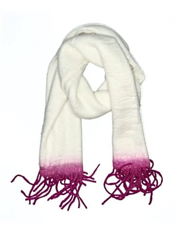 Madewell Contrast-Fringe Knit Scarf (view 1)