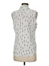 Ann Taylor 100% Polyester Ivory Sleeveless Blouse Size M (petite) - photo 2