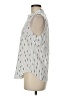 Ann Taylor 100% Polyester Ivory Sleeveless Blouse Size M (petite) - photo 5