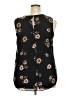 Who What Wear 100% Polyester Black Sleeveless Blouse Size XXL - photo 2