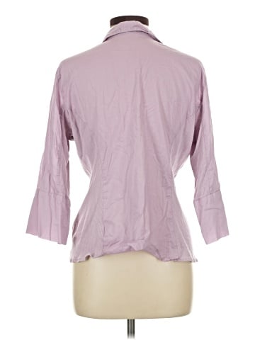 Caribbean Joe 3/4 Sleeve Button-Down Shirt (view 2)