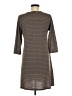 Rolla Coster Stripes Gray Casual Dress Size M - photo 2