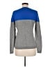 Talbots Graphic Silver Pullover Sweater Size M - photo 2