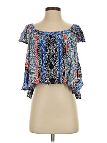 Vintage Havana Short Sleeve Blouse (view 1)