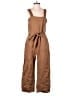 Quince 100% Linen Brown Overalls Size XS - photo 1