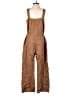 Quince 100% Linen Brown Overalls Size XS - photo 2