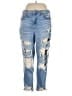 American Eagle Outfitters Hearts Blue Jeans Size 14 - photo 1