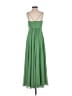 David's Bridal 100% Polyester Green Cocktail Dress Size 2 - photo 2
