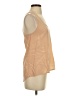 Riley 100% Silk Tan Sleeveless Silk Top Size XS - photo 4