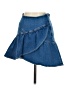 Mother Blue Denim Skirt Size 25 waist - photo 1