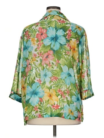Cathy Daniels 3/4 Sleeve Blouse (view 2)