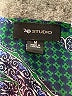 AB Studio 100% Polyester Green 3/4 Sleeve Blouse Size M - photo 7