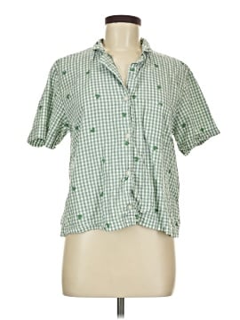 American Eagle Outfitters Short Sleeve Button-Down Shirt (view 1)