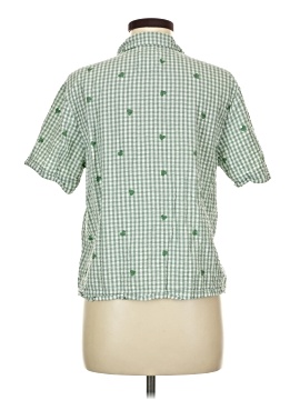 American Eagle Outfitters Short Sleeve Button-Down Shirt (view 2)