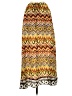 Tolani Print Multi Color Gold Casual Skirt Size XS - photo 1