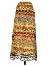 Tolani Print Multi Color Gold Casual Skirt Size XS - photo 2