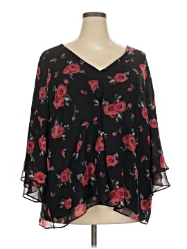 Lane Bryant 3/4 Sleeve Blouse