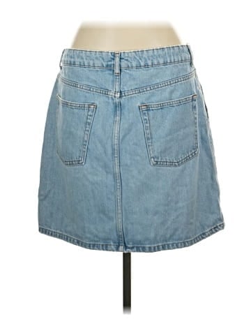 Topshop Denim Skirt (view 2)