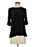 I. Joah Black 3/4 Sleeve Blouse Size S (estimated) - photo 1