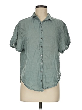 Olivaceous Short Sleeve Button-Down Shirt (view 1)