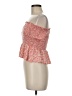 Pink Lily Orange Sleeveless Blouse Size M - photo 5