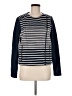 Lou & Grey Stripes Blue Sweatshirt Size M - photo 1