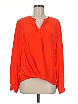 Rag & Bone Long Sleeve Silk Top