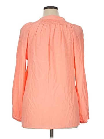 Lilly Pulitzer Long Sleeve Silk Top (view 2)