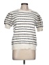 St. John's Bay Chevron-herringbone Ivory Pullover Sweater Size L - photo 1