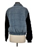 Stitch + Feather Color Block Blue Jacket Size M - photo 2