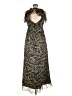 L'Agence Animal Print Black Casual Dress Size XL (4) - photo 2