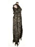 L'Agence Animal Print Black Casual Dress Size XL (4) - photo 4