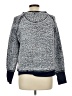 Jaclyn Intimates 100% Polyester Tweed Blue Pullover Sweater Size L - photo 2
